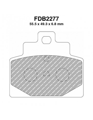 PASTIGLIE FERODO FDB2277AG