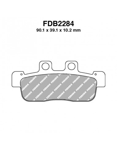 PASTIGLIE FERODO FDB2284EF