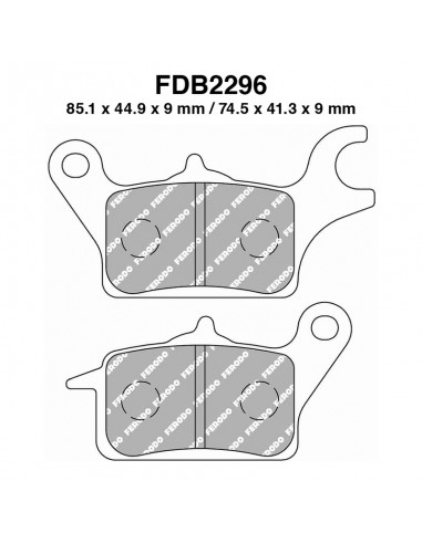 PASTIGLIE FERODO FDB2296EF