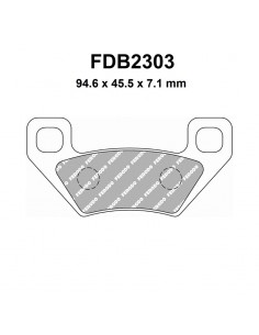 PASTIGLIE FERODO FDB2303SG