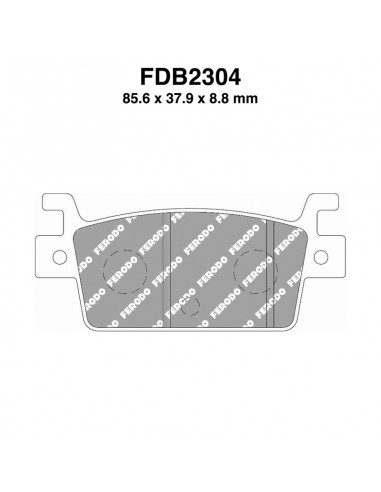 PASTIGLIE FERODO FDB2304EF
