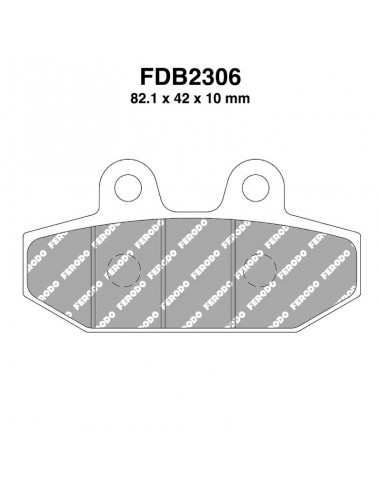PASTIGLIE FERODO FDB2306P