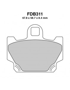 PASTIGLIE FERODO FDB311P