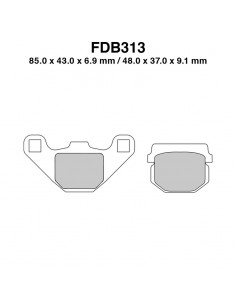 PASTIGLIE FERODO FDB313EF