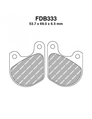PASTIGLIE FERODO FDB333P