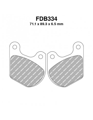 PASTIGLIE FERODO FDB334P