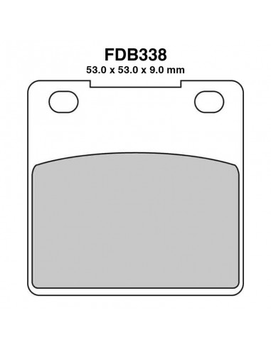PASTIGLIE FERODO FDB338P