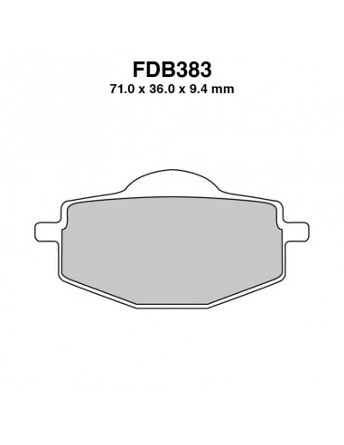 PASTIGLIE FERODO FDB383P