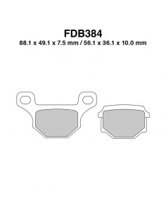 PASTIGLIE FERODO FDB384P