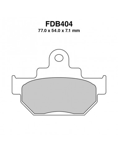 PASTIGLIE FERODO FDB404P