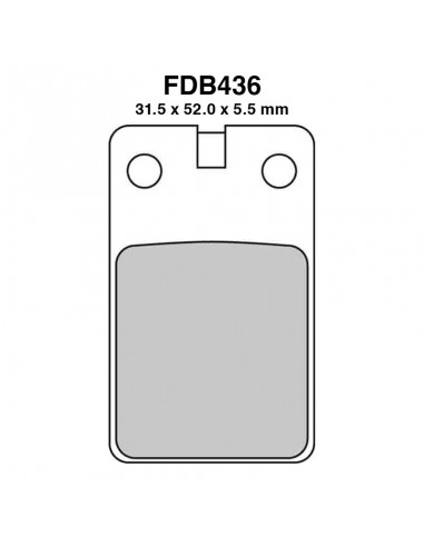 PASTIGLIE FERODO FDB436P