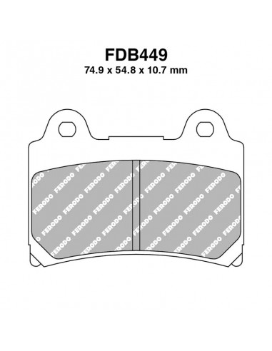 PASTIGLIE FERODO FDB449P
