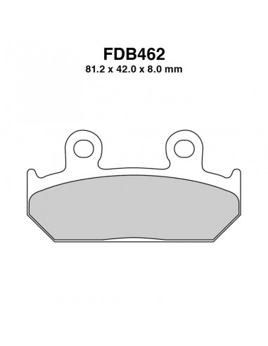 PASTIGLIE FERODO FDB462P