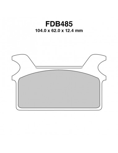 PASTIGLIE FERODO FDB485P