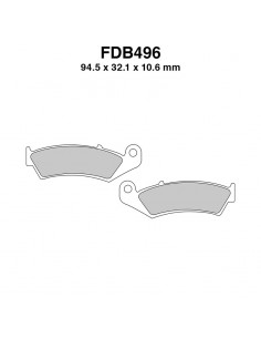 PASTIGLIE FERODO FDB496P