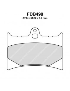 PASTIGLIE FERODO FDB498P