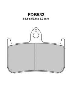 PASTIGLIE FERODO FDB533P