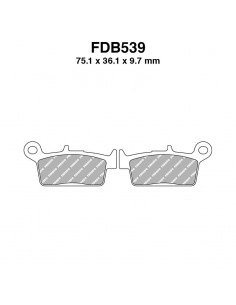 PASTIGLIE FERODO FDB539P