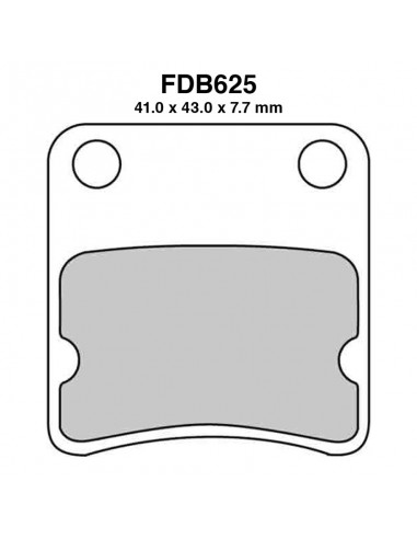 PASTIGLIE FERODO FDB625EF