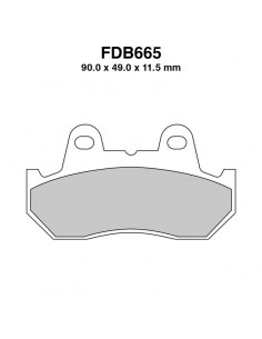 PASTIGLIE FERODO FDB665P