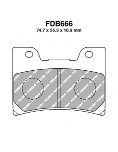 PASTIGLIE FERODO FDB666P