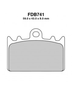 PASTIGLIE FERODO FDB741P