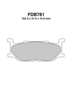 PASTIGLIE FERODO FDB781P