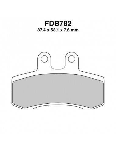 PASTIGLIE FERODO FDB782P
