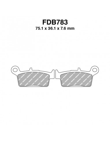 PASTIGLIE FERODO FDB783AG