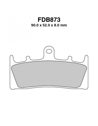 PASTIGLIE FERODO FDB873P