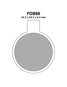 PASTIGLIE FERODO FDB88P