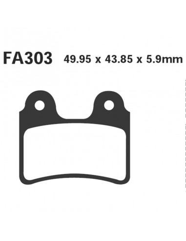 PASTIGLIE TT BETA REV 3-RRENDURO 03-