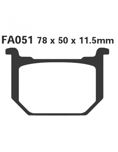 PASTIGLIE SUZUKI GN 250GSX 400 80-