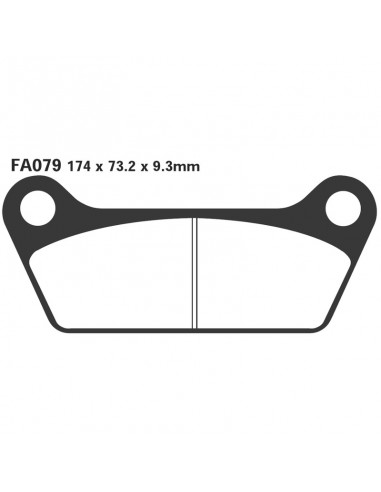 PASTIGLIE H.D. FL-FLT 80-85POST.