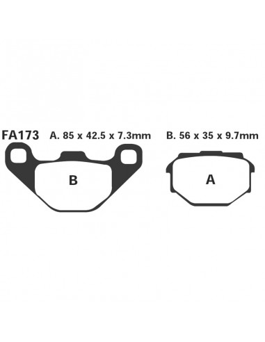 PASTIGLIE MALAGUTI F10 ANT.