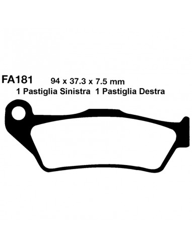 PASTIGLIE KTM HUSQVARNA