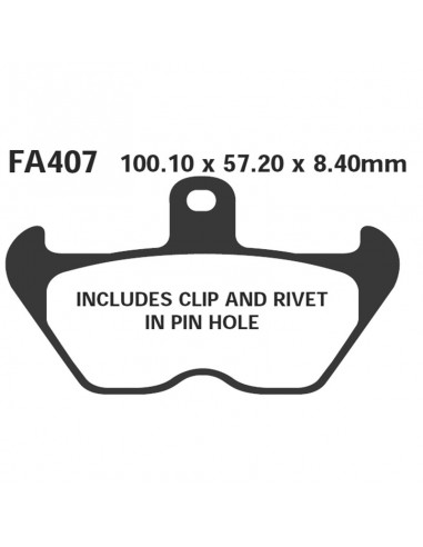 PASTIGLIE BMW SERIE K-R ANT.1100/1200...