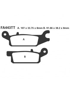PASTIGLIE YFM 700 GRIZZLY...