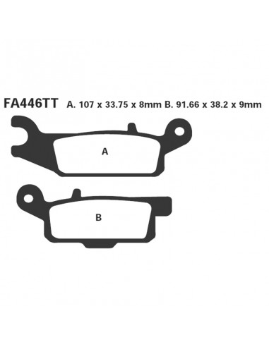 PASTIGLIE YFM 700 GRIZZLY 07-POST.DX