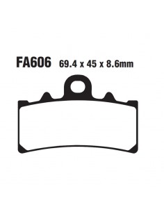 PASTIGLIE KTM DUKE 125 ANT.11-