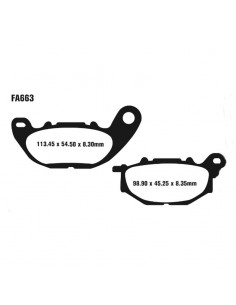 PASTIGLIE FA YAMAHA MT-03...