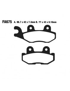 PASTIGLIE TT YAMAHA YXM...