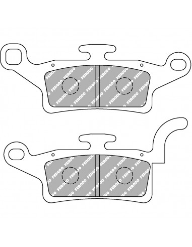 Pastiglie freno FDB2264EF Eco Friction
