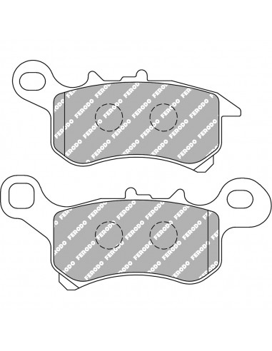 Pastiglie freno FDB2311EFEco Friction