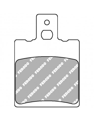 Pastiglie Freno FDB2081AG Argento