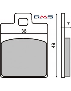 Coppia pastiglie freno...