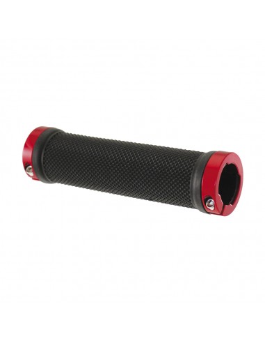 Manopole GRIPPER LOCK-ON - nero rosso