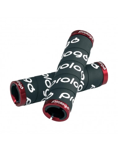 Manopole CHAMELEON LOCK-ON - nero rosso