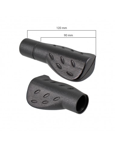 Manopole GRIP SHIFT 2 MISURE - nero