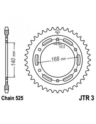 CORONA JT 3 z47 BMW F 800 R 09-12Fori...